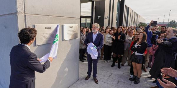 Imagem do vídeo da inauguração do Vyllage e celebração dos 10 anos da unidade industrial da Vygon Portugal