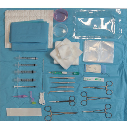 Kit de colocação para cateter umbilical