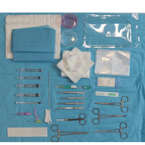 Kit de colocação para cateter umbilical